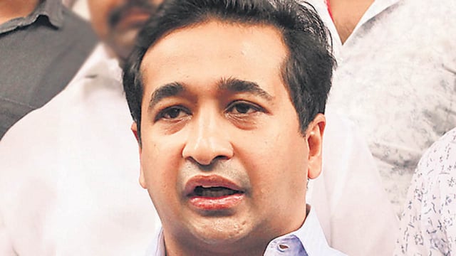 Nitesh Rane (HT PHOTO)