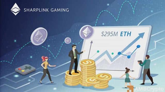 SharpLink stakes big on Ethereum: Are institutions moving away from BTC?