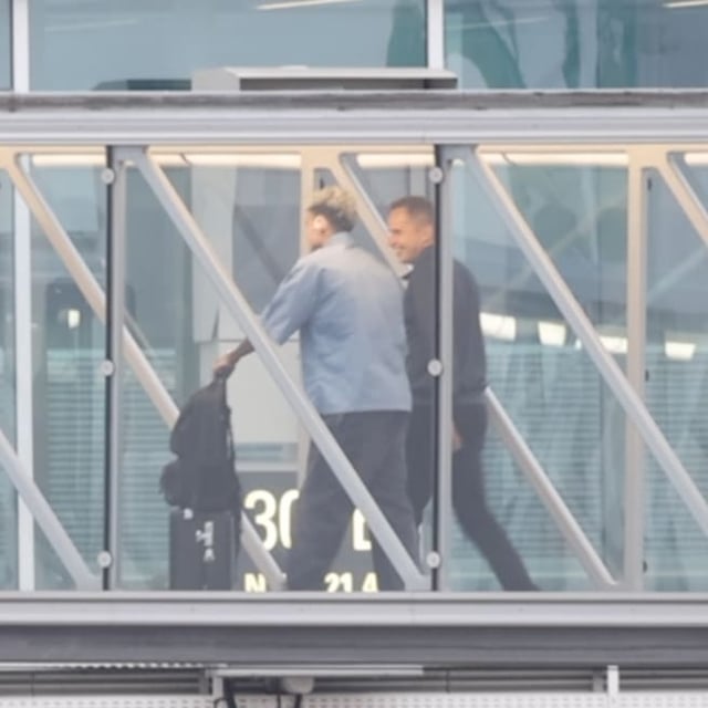 Um 6.35 Uhr stieg Luis Diaz aus dem Flieger NH217 der Fluggesellschaft All Nippon Airwa...