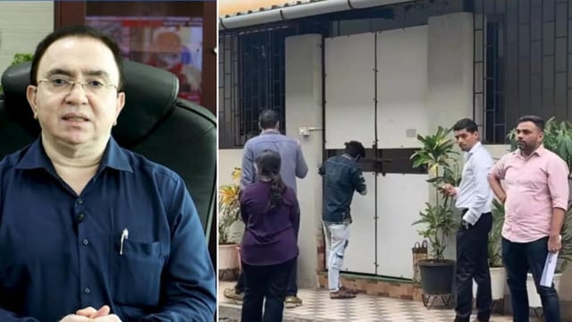 ED raids Anil Pawar, the former commissioner of the Vasai-Virar Municipal Corporation (VVCMC) residence