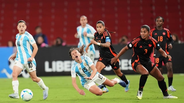 Argentina afuera por penales ante Colombia.