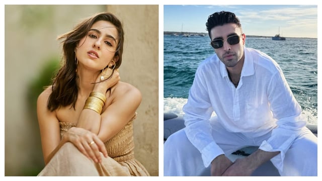 Sara Ali Khan spotted with rumoured boyfriend Arjun Pratap Bajwa, fueling relationship speculation after a Gurudwara visit in Delhi.

