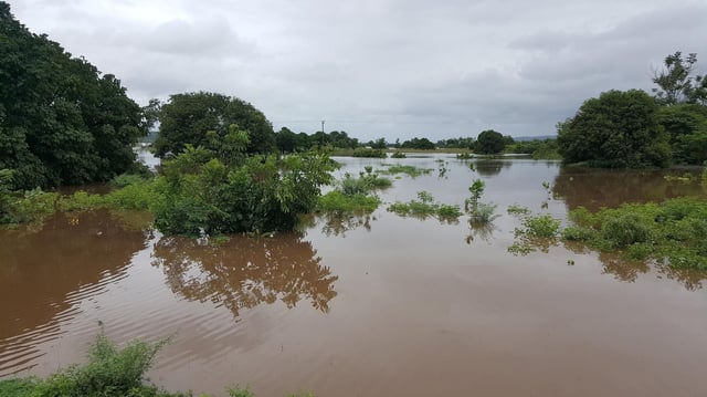 Archivo - Imagen de archivo de inundaciones en Malaui