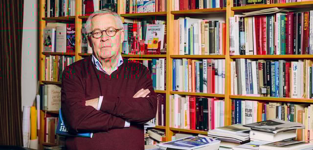 Karl Schlögel nach einem Interview mit WELT