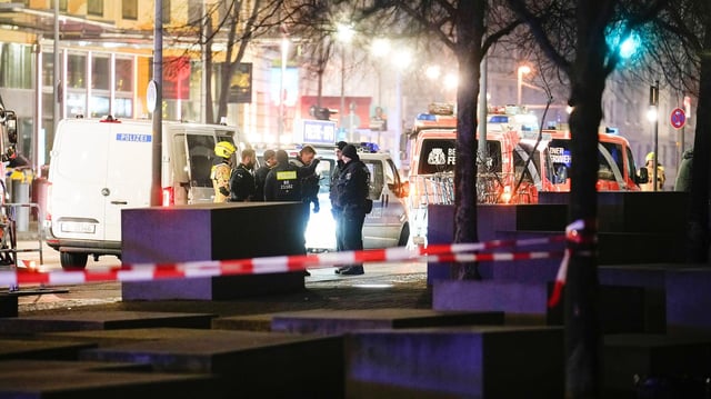 Attacke Mahnmal Berlin