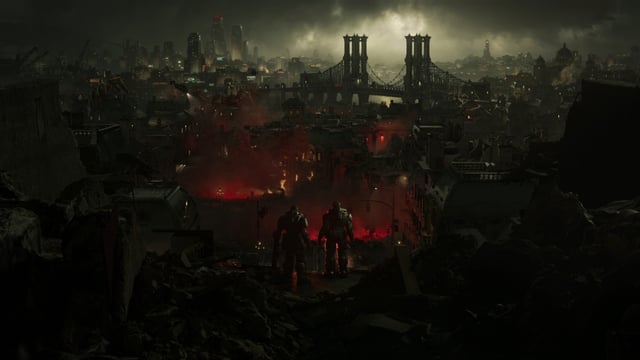 Gears of War: E-Day is set 14 years before the events of the original Gears of War