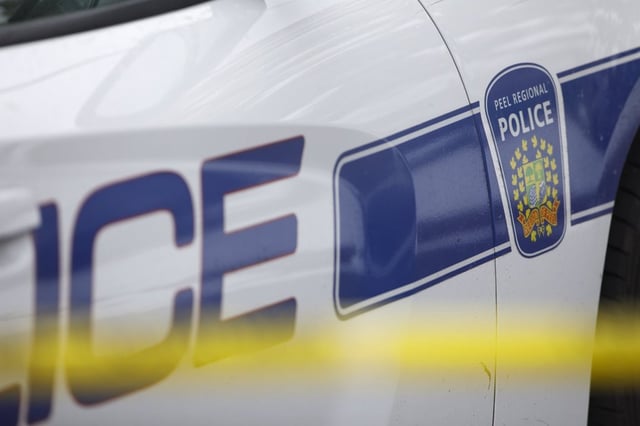 A Peel Regional Police car is seen in Brampton, Ont., Thursday, Nov. 7, 2019. THE CANADIAN PRESS/Cole Burston