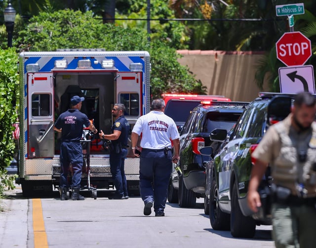 First responders handle the boating accident off Miami Beach which killed two kids.