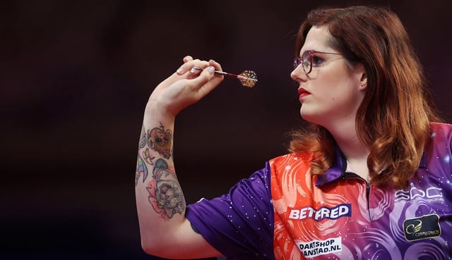 Die Niederländerin Noa-Lynn van Leuven ist das Symbol für die Trans-Debatte im Darts