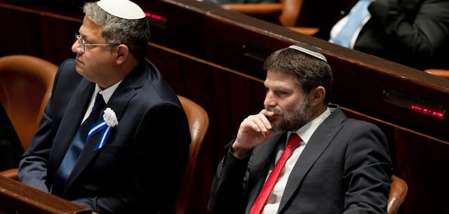 Itamar Ben Gvir, (links) und Bezalel Smotrich dürfen nicht mehr in die Niederlande einreisen