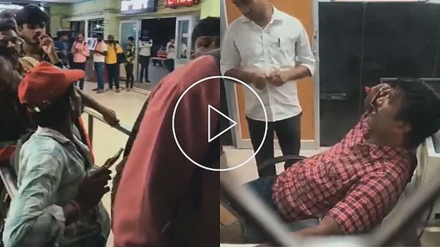Viral Video: Ticket Clerk Spotted Busy On Phone Call While Ignoring Long Queue Of Passengers At Yadgir Railway Station In Karnataka; Railseva Responds