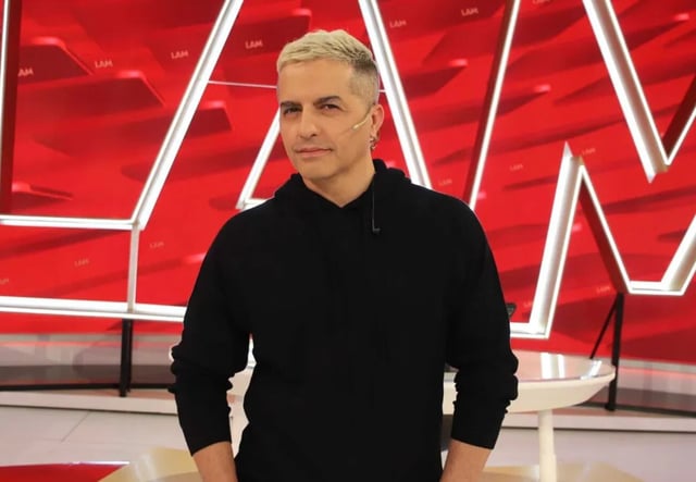 Ángel de Brito, conductor oficial de &#34;LAM&#34;. (Captura)