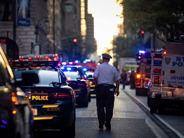 El tiroteo en Nueva York fue el lunes 28 en un edificio de Park Av. Foto: AP