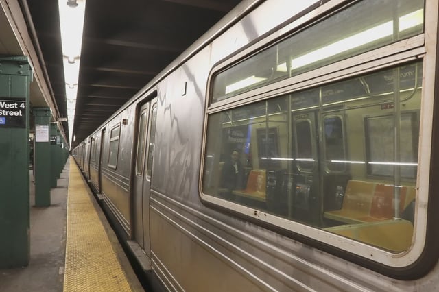 Tuesday morning commuters faced extensive delays at West Fourth Street.