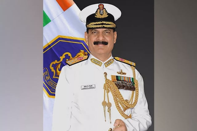 Admiral Dinesh K Tripathi, Chief of the Naval Staff (CNS) (photo:ANI)