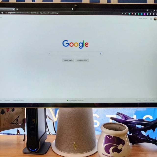 Google Search on HP Chromebase
