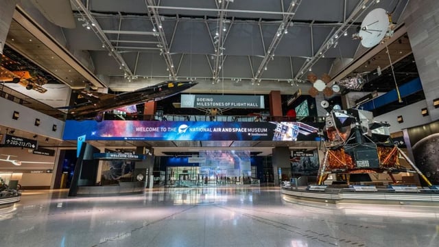 The revamped Air and Space Museum debuts SpaceX Falcon 9 parts and a Mars habitat exhibit