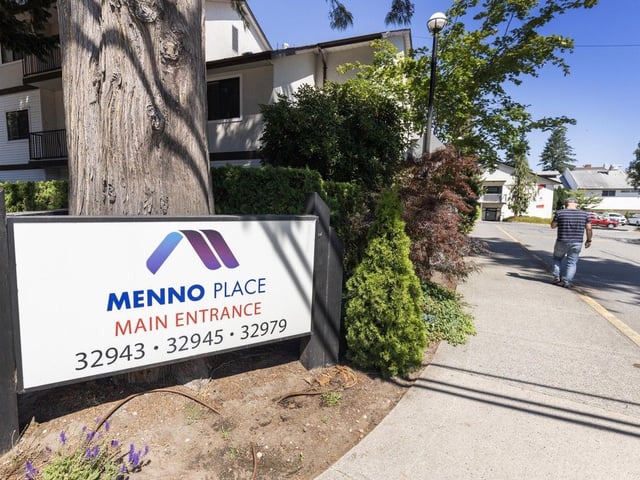 Menno Place in Abbotsford, where two residents were taken to hospital after suffering suspicious medical emergencies.