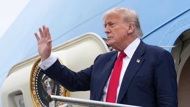 President Donald Trump visited Scotland on a five-day trip.