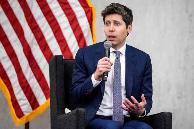Sam Altman, CEO of OpenAI, delivers remarks at the Integrated Review of the Capital Framework for Large Banks Conference at the Federal Reserve on July 22, 2025 in Washington, DC.