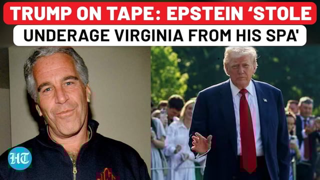 President Trump claimed Jeffrey Epstein “stole” a Mar-a-Lago employee