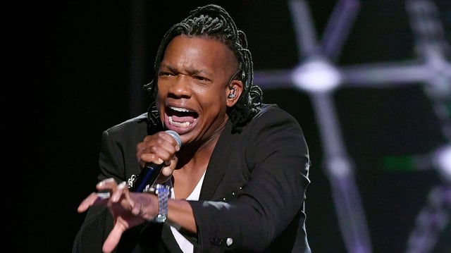 NASHVILLE, TN - MAY 27:  Artist Michael Tait of Newsboys performs onstage during the 6th Annual KLOVE Fan Awards at The Grand Ole Opry on May 27, 2018 in Nashville, Tennessee.  (Photo by Jason Davis/Getty Images for KLOVE)