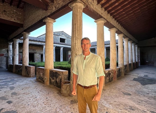 TV historians used to be a fusty, professorial bunch - but not Dan Snow (Photo: 5 Broadcasting Limited)