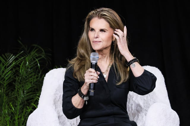 Maria Shriver during the Natural Products Expo West 2025 held at the Anaheim Convention Center on March 5, 2025 in Anaheim, Calif.