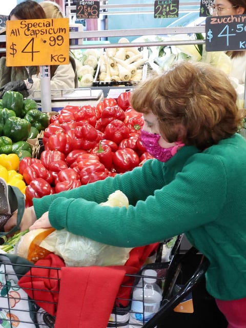 The RBA’s reading on inflation removes volatile items including food prices for the month. NewsWire/ David Crosling