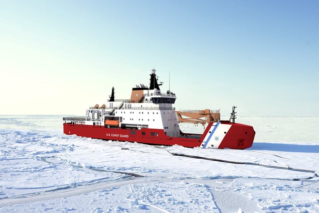 Rendering of the Bollinger team bid for the Arctic Security Cutter. Bollinger image
