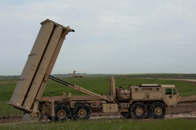 File photo of a THAAD by Cory D. Payne