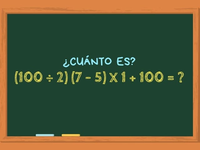 Animate a resolver este reto matemático en 10 segundos