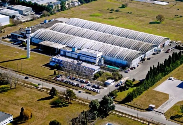 Planta de gaseosas Cunnington, en el Parque Industrial de Pilar