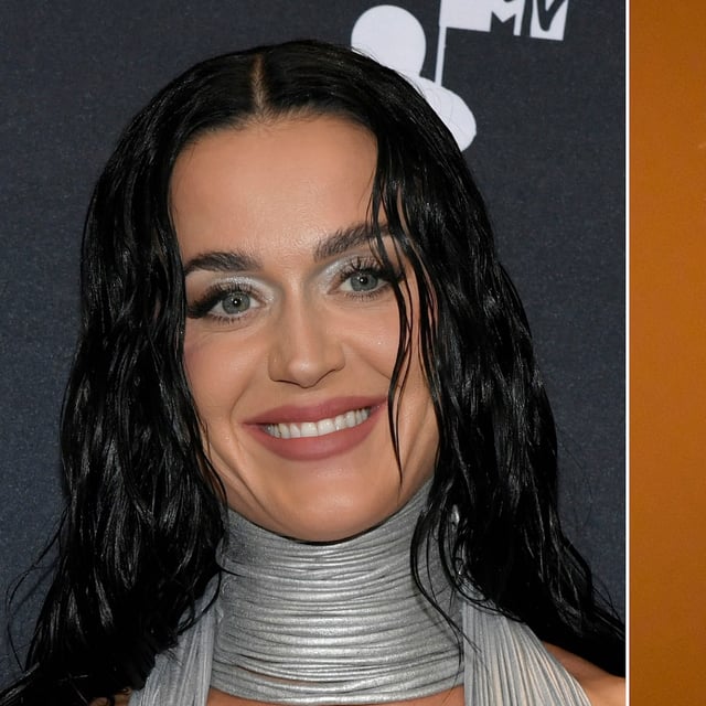 This composite image shows Katy Perry, left, in Elmont, N.Y. on Wednesday, Sept. 11, 2024, and former Canadian prime minister Justin Trudeau, right, in Ottawa, on Monday, Dec. 16, 2024. THE CANADIAN PRESS/AP-Evan Agostini/Invision, Justin Tang