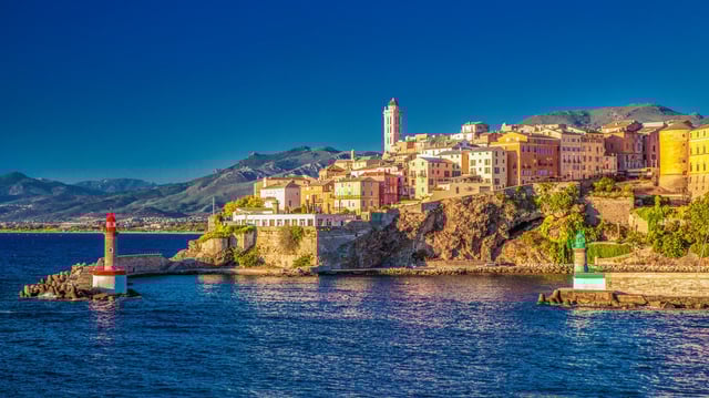 La ville de Bastia, en Haute-Corse.