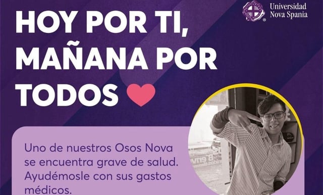 Piden ayuda para Daniel, estudiante grave tras viaje a Praga
