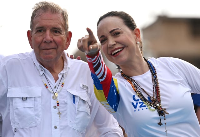 Edmundo González Urrutia y María Corina Machado