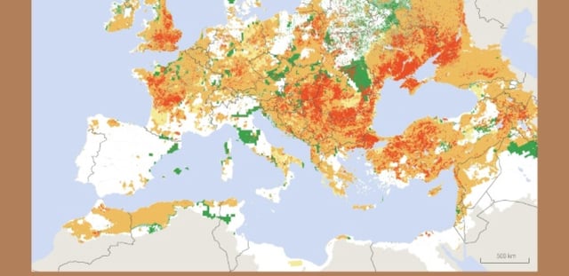 La sécheresse en Europe et Méditerranée début juillet 2025