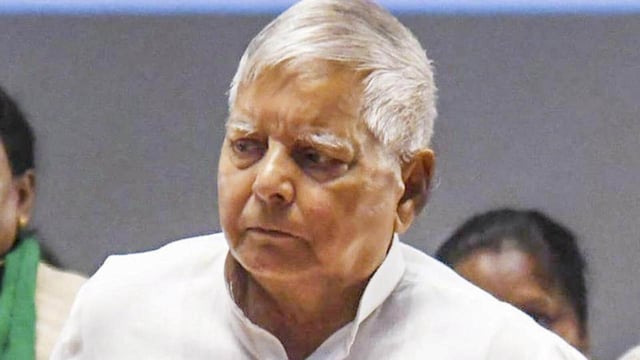 Rashtriya Janata Dal chief Lalu Prasad Yadav. (PTI)