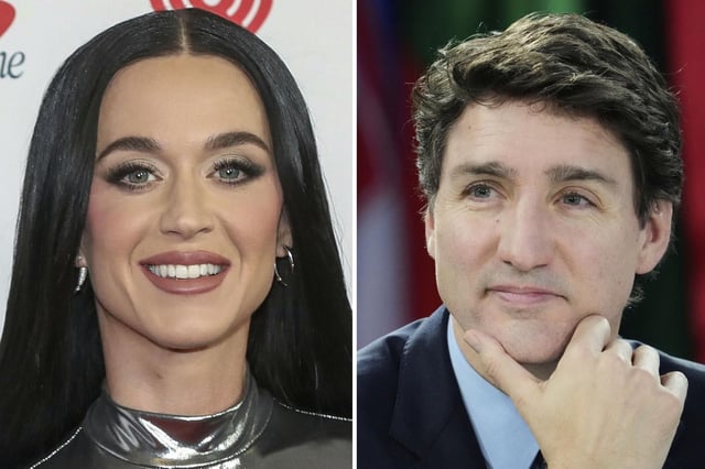 Katy Perry y Justin Trudeau han sido 'cazados' saliendo a cenar juntos.