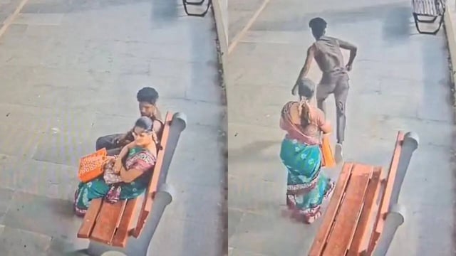 Man Snatches Gold Chain From Woman At Chennai Railway Station