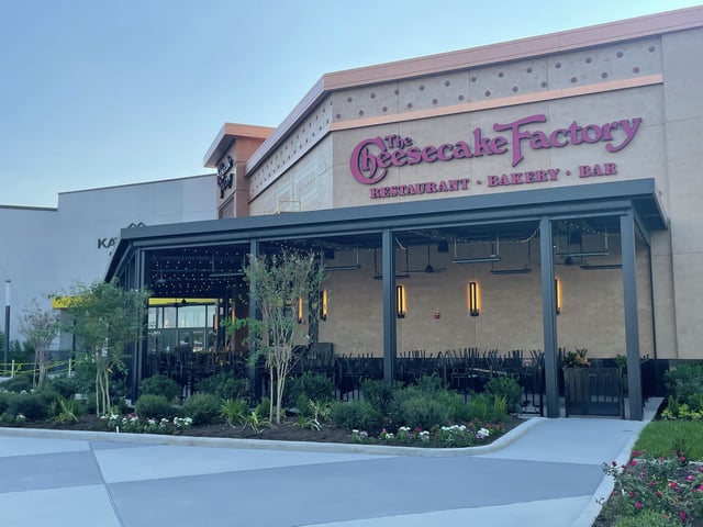 The Cheesecake Factory has several Houston area locations. 