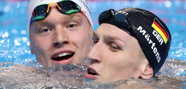 Sven Schwarz und Lukas Märtens