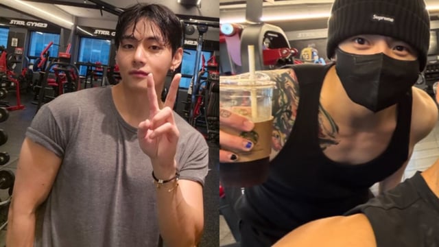 BTS V Flaunts Ripped Physique After Jungkook's Tattoo Reveal, Kim Taehyung's Latest Selfie Sets Internet On Fire