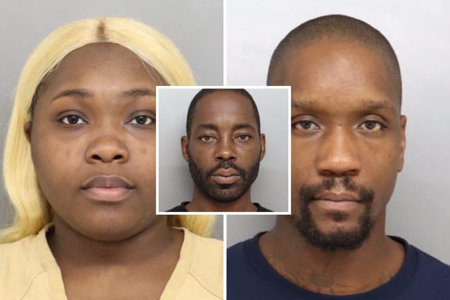 Dekyra Vernon (L) and Montianez Merriweather (R) and Jermaine Matthews (inset).