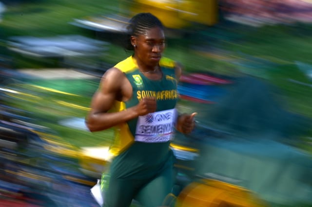 Caster Semenya aus Südafrika