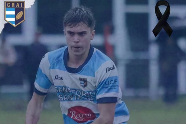 Jerónimo Fernández Bobbio, jugador M19 de CRAI, falleció el martes 29 de julio en Rosario. (Instagram CRAI)