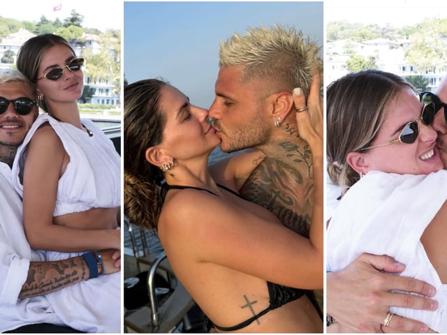 La romántica dedicatoria de Mauro Icardi a La China Suárez. Foto: Instagram