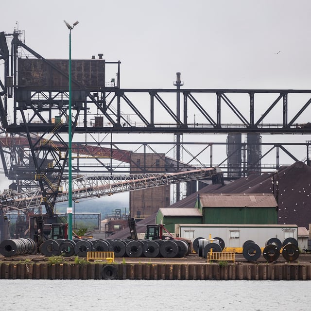 Algoma Steel has suspended its dividend after the company reported a net loss of $110.6-million second-quarter loss on Tuesday.