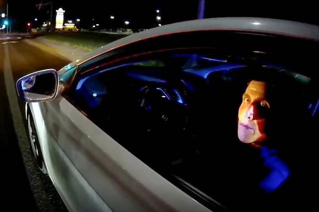 Bodycam footage shows Bryan Kohberger getting pulled over during a traffic stop in Moscow, Idaho, in 2022.